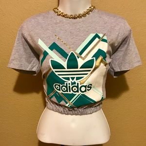 🛑Sold🛑Sold🛑 Adidas Crop Top T-Shirt S/M